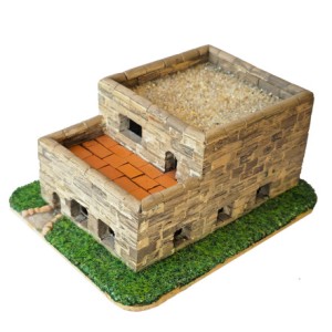 Cuit serie MINI Casita mediterránea. Medidas 130x95x60 mm. Marca Cuit. Ref: 453251. 2