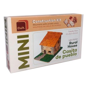 Cuit serie MINI CASITA DE PUEBLO. Medidas 130x95x60 mm. Marca Cuit. Ref: 453254.