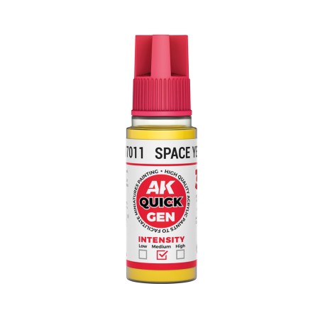 SPACE  YELLOW – QUICK GEN COLOR. Bote de 18 ml. Marca AK Interactive. Ref: AK17011.