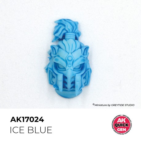 ICE BLUE – QUICK GEN COLOR. Bote de 18 ml. Marca AK Interactive. Ref: AK17024.