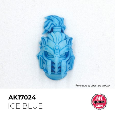 ICE BLUE – QUICK GEN COLOR. Bote de 18 ml. Marca AK Interactive. Ref: AK17024.