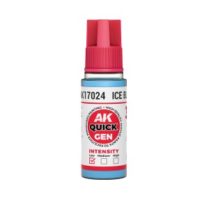 ICE BLUE – QUICK GEN COLOR. Bote de 18 ml. Marca AK Interactive. Ref: AK17024. 2