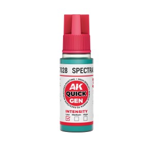 SPECTRAL BLUE – QUICK GEN COLOR. Bote de 18 ml. Marca AK Interactive. Ref: AK17028. 2