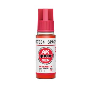 SPACE RED – QUICK GEN COLOR. Bote de 18 ml. Marca AK Interactive. Ref: AK17034. 2