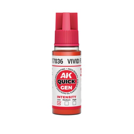 VIVID FLESH – QUICK GEN COLOR. Bote de 18 ml. Marca AK Interactive. Ref: AK17036.