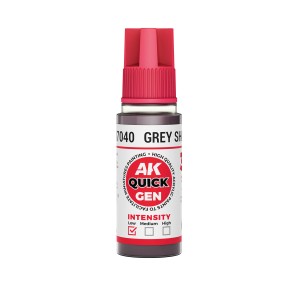 GREY SHADOW – QUICK GEN COLOR. Bote de 18 ml. Marca AK Interactive. Ref: AK17040. 2