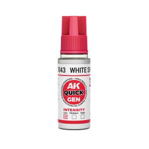 WHITE SHADOW – QUICK GEN COLOR. Bote de 18 ml. Marca AK Interactive. Ref: AK17043. 2