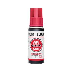 BLUE BLACK – QUICK GEN COLOR. Bote de 18 ml. Marca AK Interactive. Ref: AK17051. 2