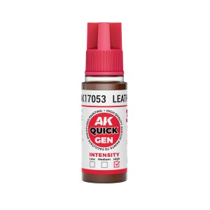 LEATHER – QUICK GEN COLOR. Bote de 18 ml. Marca AK Interactive. Ref: AK17053. 2