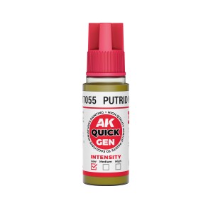 PUTRID WHITE – QUICK GEN COLOR. Bote de 18 ml. Marca AK Interactive. Ref: AK17055. 2