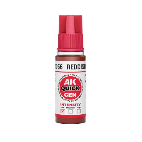 REDDISH FLESH – QUICK GEN COLOR. Bote de 18 ml. Marca AK Interactive. Ref: AK17056.