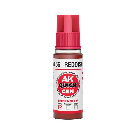 REDDISH FLESH – QUICK GEN COLOR. Bote de 18 ml. Marca AK Interactive. Ref: AK17056.