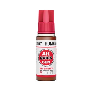 HUMAN FLESH – QUICK GEN COLOR. Bote de 18 ml. Marca AK Interactive. Ref: AK17057. 2