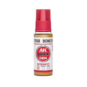 BONE BROWN – QUICK GEN COLOR. Bote de 18 ml. Marca AK Interactive. Ref: AK17058. 2