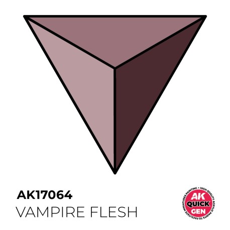 VAMPIRE FLESH  – QUICK GEN COLOR. Bote de 18 ml. Marca AK Interactive. Ref: AK17064.