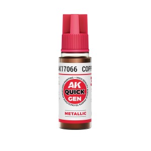 COPPER – QUICK GEN COLOR. Bote de 18 ml. Marca AK Interactive. Ref: AK17066. 2