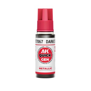DARK STEEL – QUICK GEN COLOR. Bote de 18 ml. Marca AK Interactive. Ref: AK17067. 2