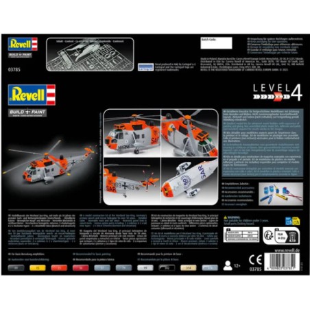 Westland Sea King Mk. 41. Escala 1:72. Marca Revell. Ref: 03785.