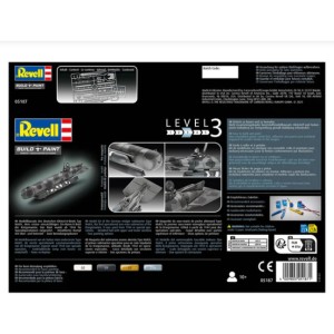 German midget sub -marine type newt. Escala: 1:72. Marca: Revell. Ref: 05187. 2
