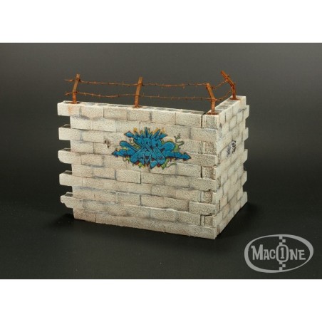 Muro C con ventana. Escala 1:35. Marca Macone. Ref: MAC35118.