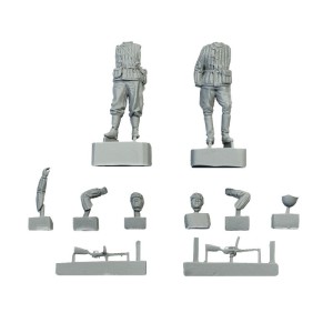 WWII Sovietic soldiers. Escala 1:48. Marca Macone. Ref: MAC48604. 2