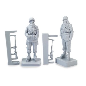 WWII American soldiers. Escala 1:48. Marca Macone. Ref: MAC48601. 2