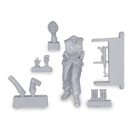 DAK FALLSCHIRMJAEGER Officer. Escala 1:35. Marca Macone. Ref: MAC35806.