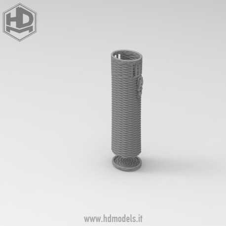Proyectil alemán de 150mm. Cesta vacías y chafadas 6 Uds. Escala 1:35. Marca Macone. Ref: HDMD35096.