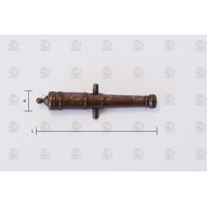 Tubo de Cañón, 27 mm. 1 Unid. Marca Amati. Ref: 4164/27, 416427.