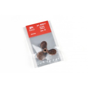 Hélice 3 aspas, 40mm, 1 Unid. Marca Amati. Ref: 4828/41, 482841.