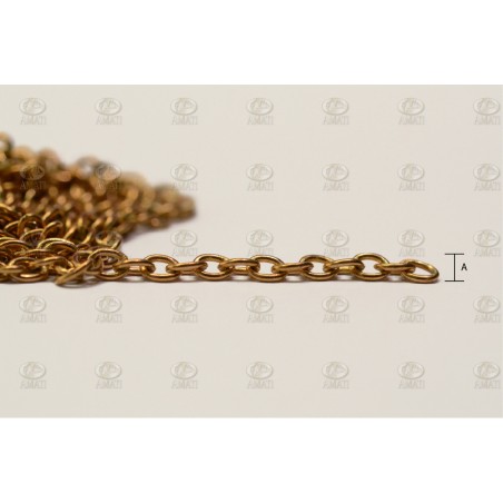 Cadera de eslabones 1mm,  1m. Marca Amati. Ref: 436002, 4360/02.