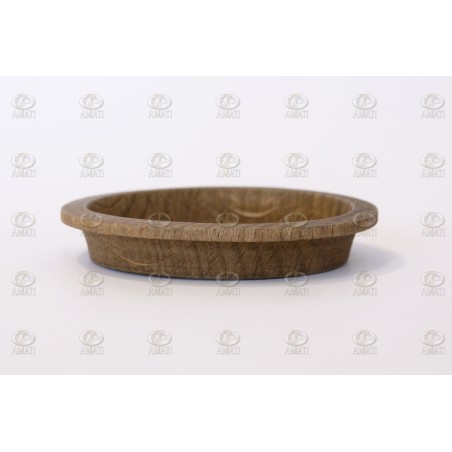 Tina Cofa de madera de nogal, 60mm. Marca Amati. Ref: 4294/03, 429403.