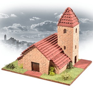 Iglesia Alpina. Ciudad Medieval. Marca Keranova. Ref: 30224.