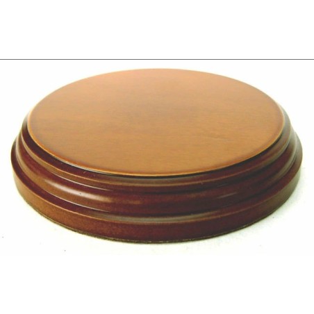 PEANA 20 mm Altura, parte superior 10cm, en MDF , lacado Avellana. Marca Peanas.net. Ref: 8804A.