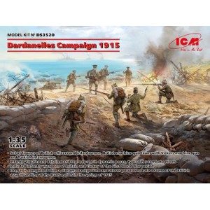 Dardanelles Campaign 1915. Escala 1:35. Marca ICM. Ref: DS3520.