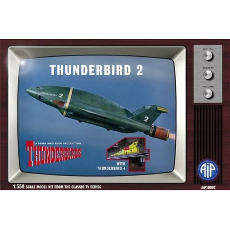 Thunderbird 2 with Thunderbird 4. Escala 1:350. Marca AIP. Ref: AIP10002.