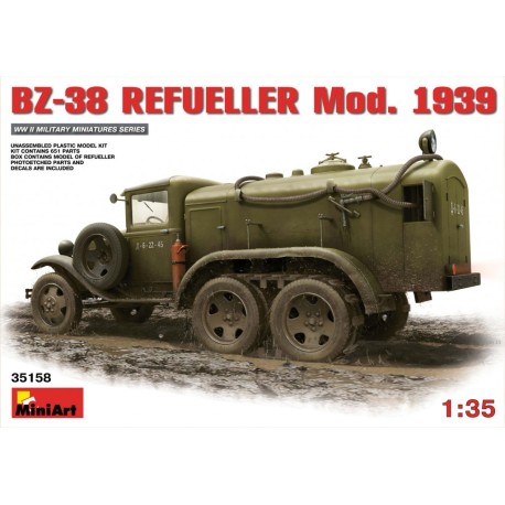 BZ-38 REFUELLER Mod. 1939. Escala 1:35. Marca Miniart. Ref: 35158.
