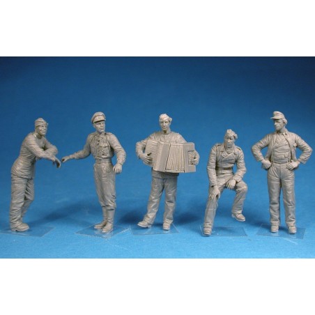 GERMAN TANK CREW (Normandy 1944) SPECIAL EDITION. Escala 1:35. Marca Miniart. Ref: 35275.