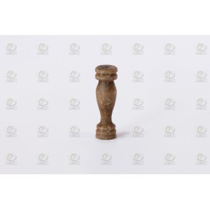 Columnas madera nogal 11 mm. 10 unidades. Marca Amati. Ref: 403511, 4035/11.
