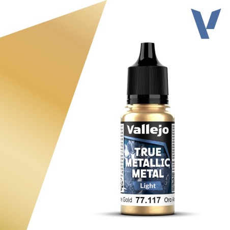 TRUE METALLIC METAL, Oro Arcano. Marca Vallejo. Ref: 77117, 77.117.