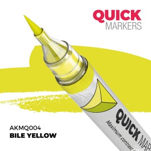 BILE YELLOW – QUICK MARKER. Marca AK Interactive. Ref: AKMQ004.