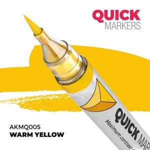 WARM YELLOW – QUICK MARKER. Marca AK Interactive. Ref: AKMQ005.