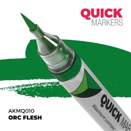 ORC FLESH – QUICK MARKER. Marca AK Interactive. Ref: AKMQ010.