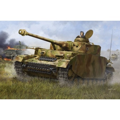 German Pzkpfw. IV Ausf. H Medium Tank. Escala 1:16. Marca Trumpeter. Ref: 00920.