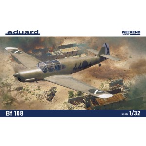 Bf 108, serie Weekend. Escala 1:32. Marca Eduard. Ref: 3405.