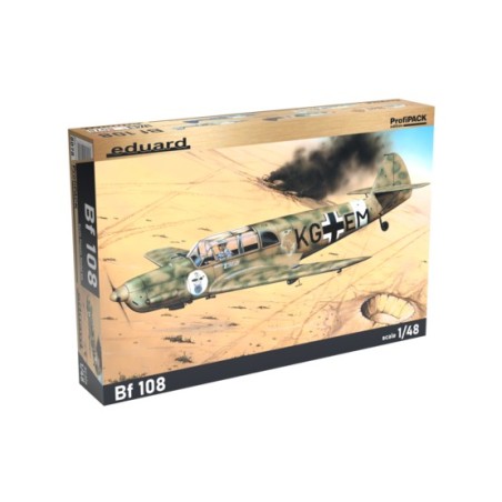 Bf 108, Serie Profipack. Escala 1:48. Marca Eduard Ref: 8078.