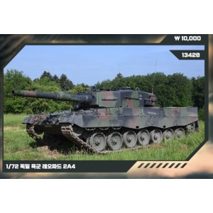 Tanque German Army Leopard 2A4 (ca.1980s-2000s). Escala 1:72. Marca Academy. Ref: 13428.