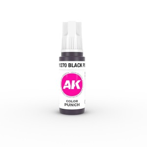 Acrílicos de 3rd Generación, BLACK PURPLE – COLOR PUNCH. Bote 17 ml. Marca Ak-Interactive. Ref: Ak11270. 2