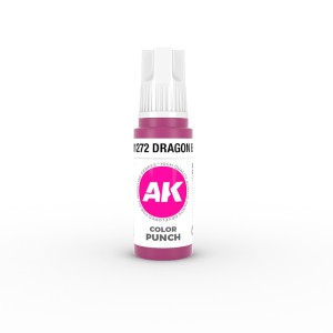 Acrílicos de 3rd Generación, DRAGON BLOOD – COLOR PUNCH. Bote 17 ml. Marca Ak-Interactive. Ref: Ak11272. 2