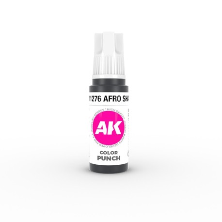 Acrílicos de 3rd Generación, AFRO SHADOW – COLOR PUNCH. Bote 17 ml. Marca Ak-Interactive. Ref: Ak11276.